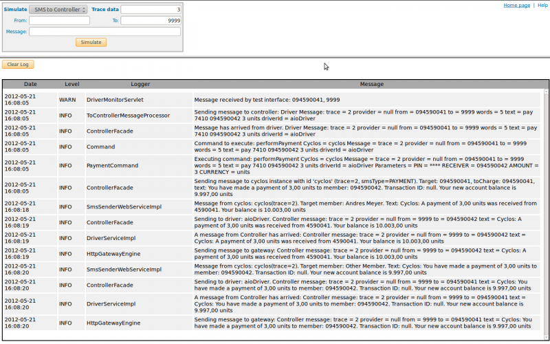 Monitor use case